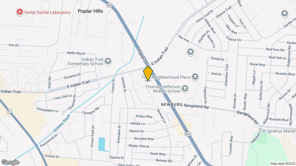 5505 Lodema Way Map and Location Details