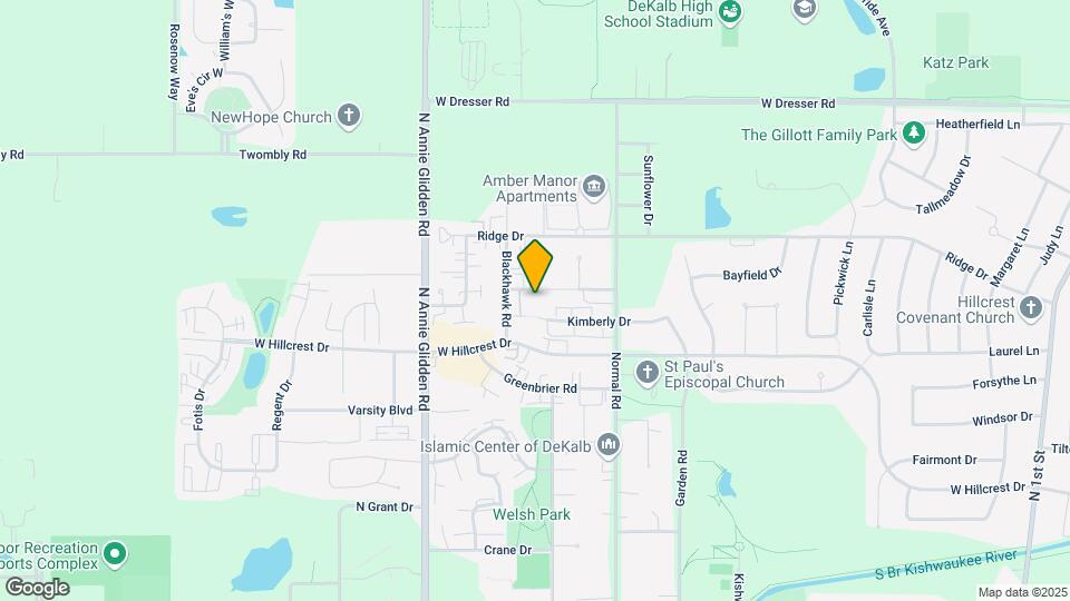 912 Edgebrook Dr Map and Location Details