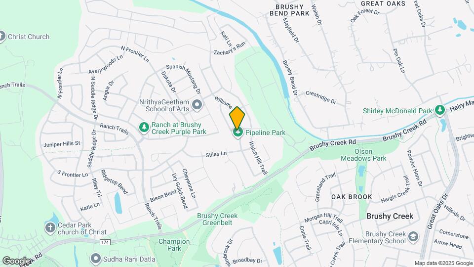 803 Williams Way Map and Location Details