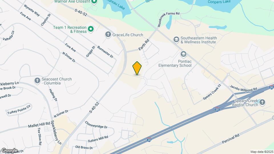 1608 Ashcroft Cir Map and Location Details