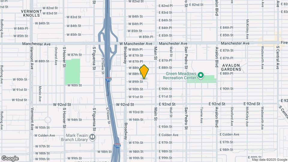 159 W 89th St Mapa y Detalles de la Ubicación