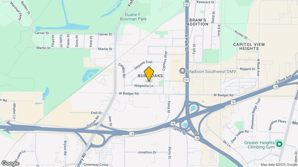 926 Magnolia Ln Map and Location Details