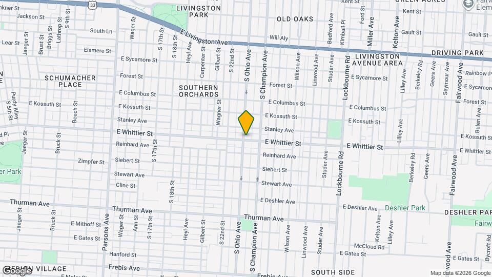 1038 S Ohio Ave Map and Location Details