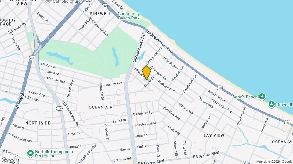 9411 Atlans St Map and Location Details