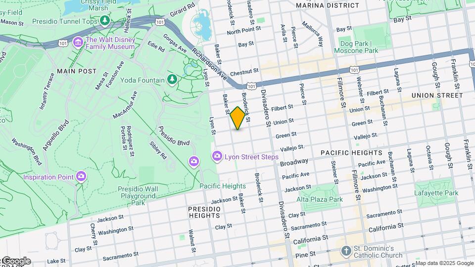 2771 Union St Map and Location Details