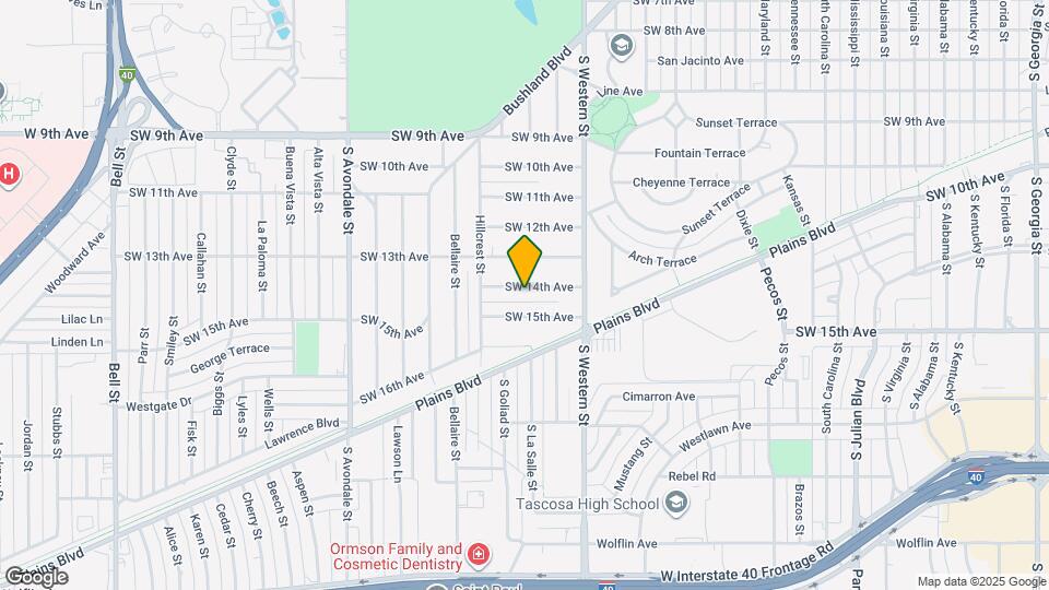 4233 SW 14th Ave Map and Location Details