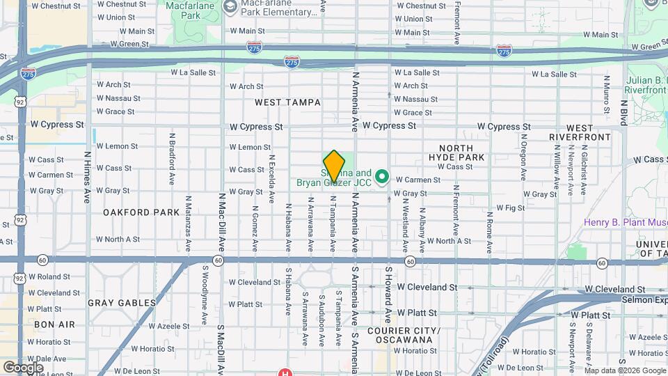 2417 W Gray St Map and Location Details