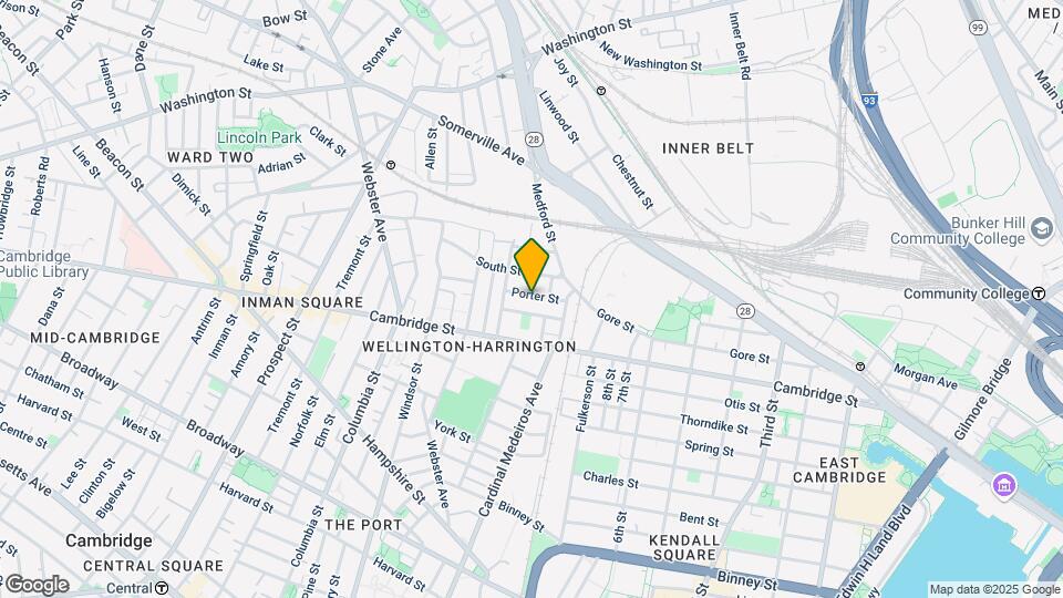 48 Porter St, Unit 3 Map and Location Details