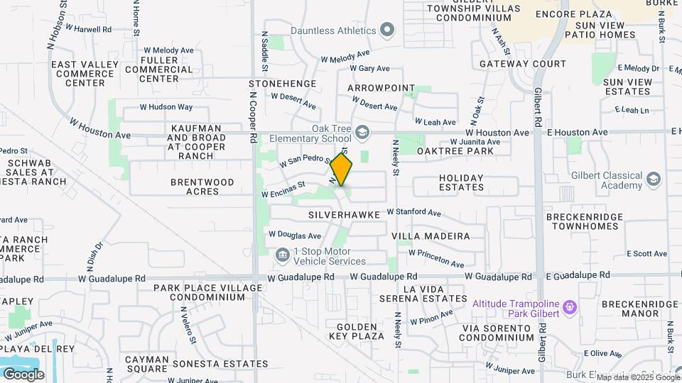 1036 N Golden Key St Mapa y Detalles de la Ubicación