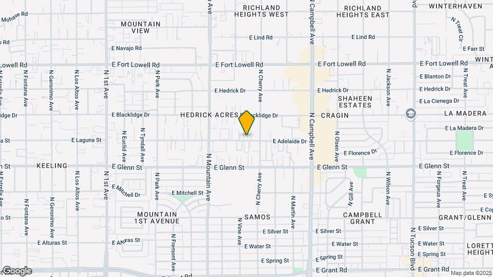 1503 E Adelaide Dr Map and Location Details