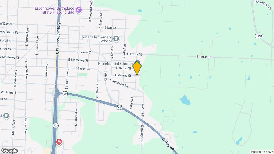 1320 S 7th Ave Map and Location Details