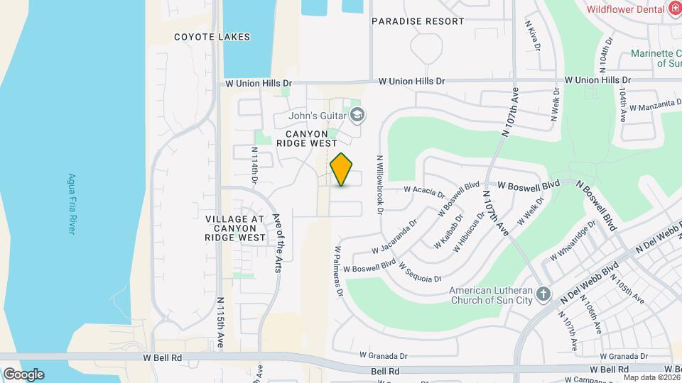 11175 W Ashley Chantil Dr Map and Location Details