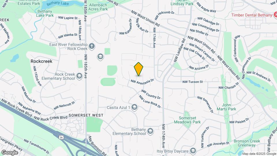 4104 NW 178th Pl Map and Location Details