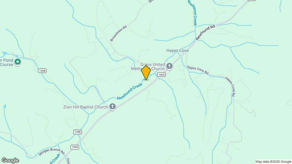 923 Newfound Rd Map and Location Details