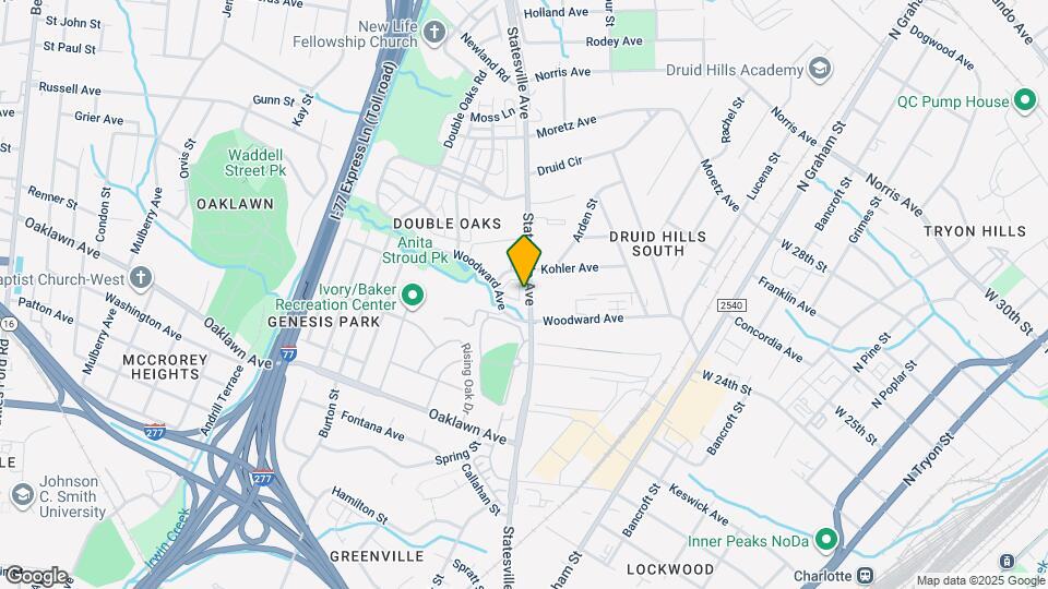 2033 Statesville Ave Map and Location Details