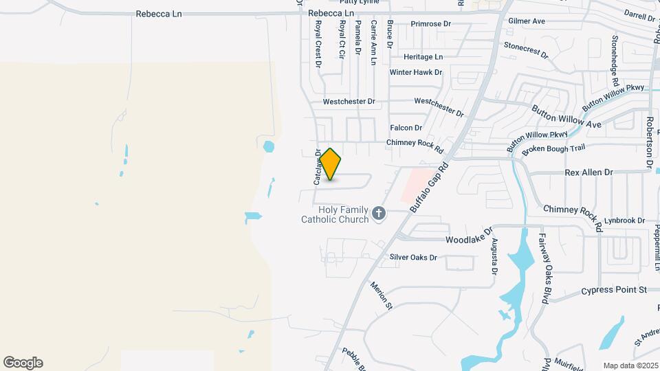 3910 Hill Country Dr Map and Location Details