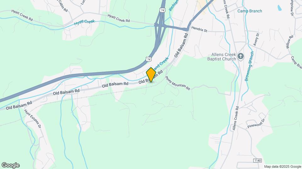 491 Old Balsam Rd Map and Location Details