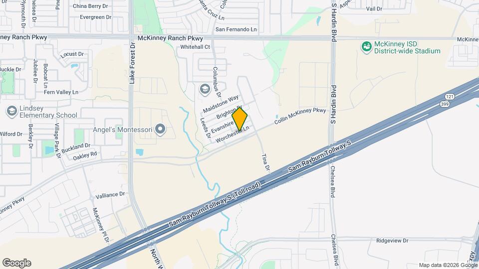 4529 Worchester Ln Map and Location Details