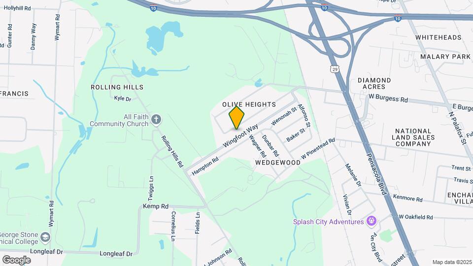 1298 Wingfoot Way Map and Location Details