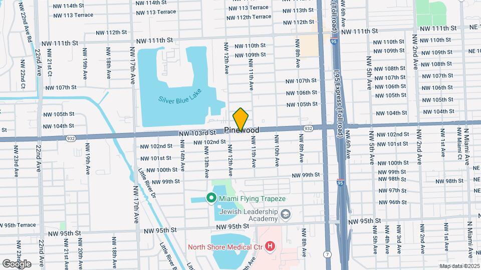 1154 NW 103rd St Map and Location Details