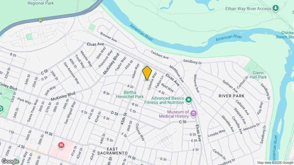 91 46th St Map and Location Details