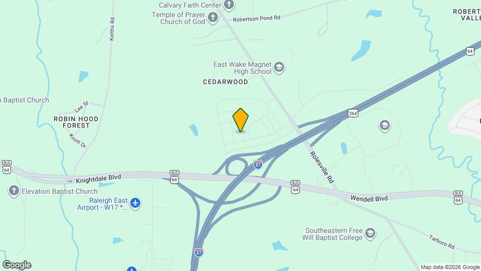 709 Hilton Pk Lp Map and Location Details