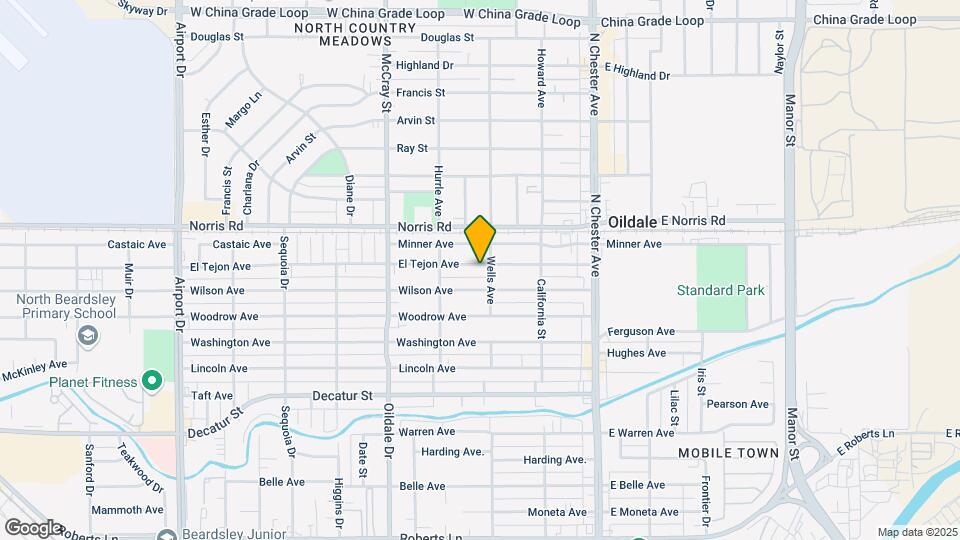 303 El Tejon Map and Location Details