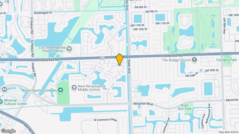 1851 SW 101st Way Map and Location Details