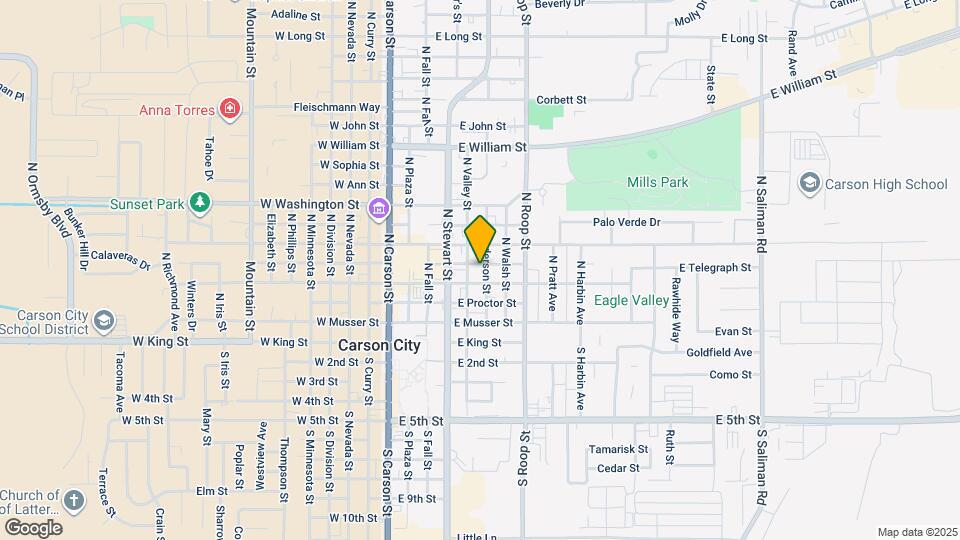 509 E Spear St Map and Location Details