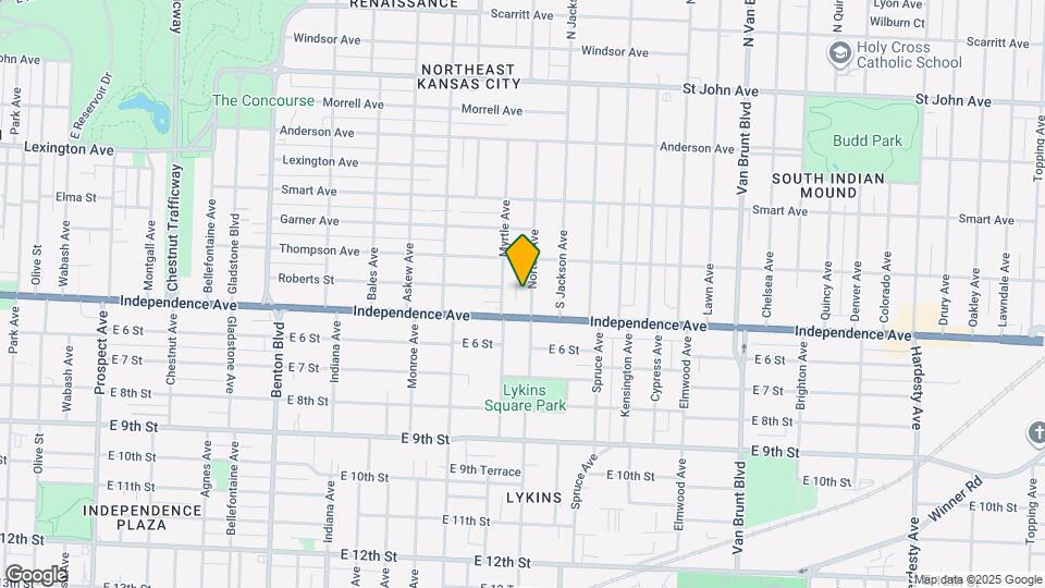 526 Norton Ave Map and Location Details