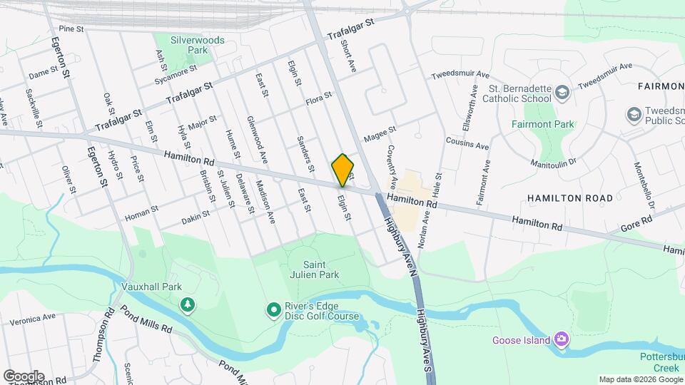 917 Hamilton Rd, Unit 20 Map and Location Details