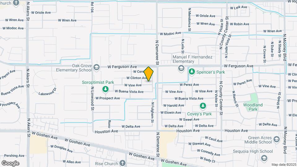 3730 W Vine Ave Map and Location Details