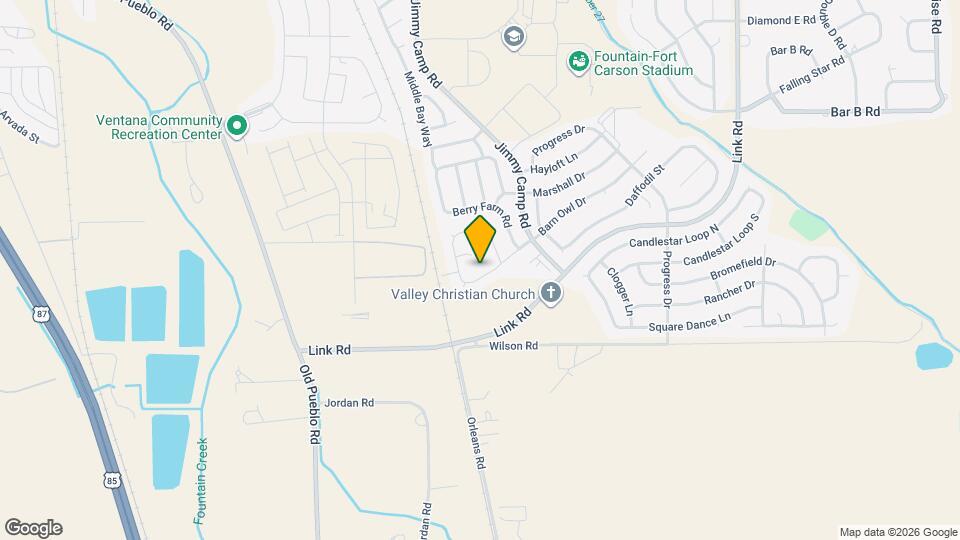 7728 Barn Owl Dr Map and Location Details