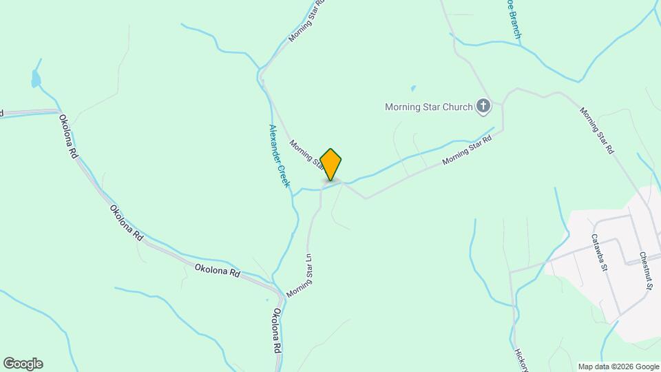 1205 Morning Star Ln Map and Location Details