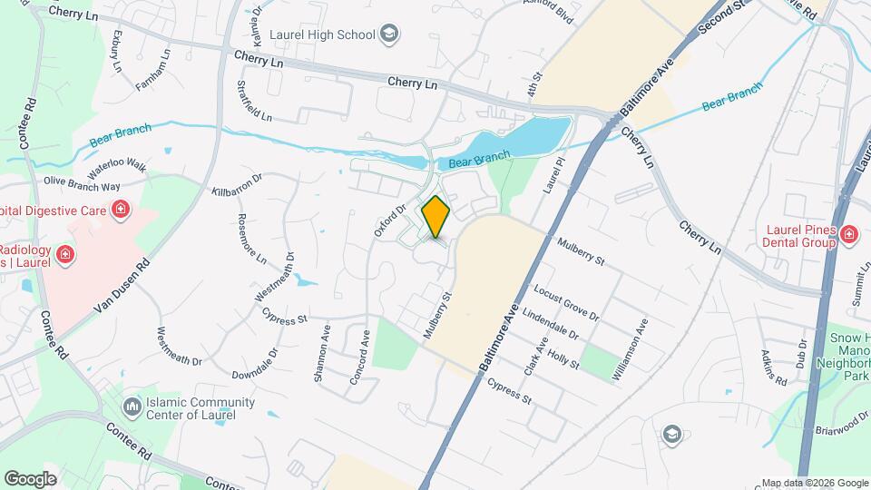 7908 Crows Nest Ct Mapa y Detalles de la Ubicación