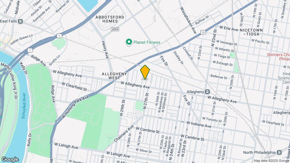 3214 N Etting St Map and Location Details