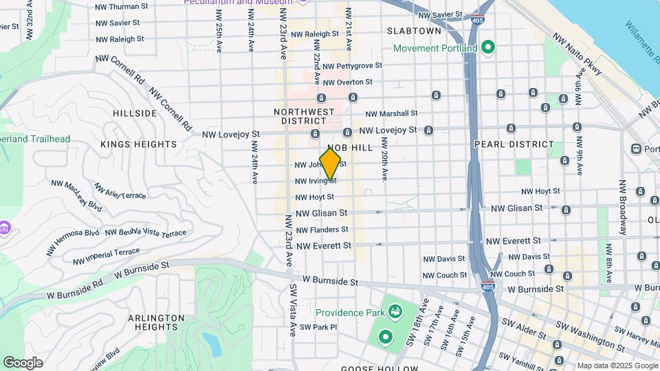 Vintage Apartment near Nob Hill ! Map and Location Details