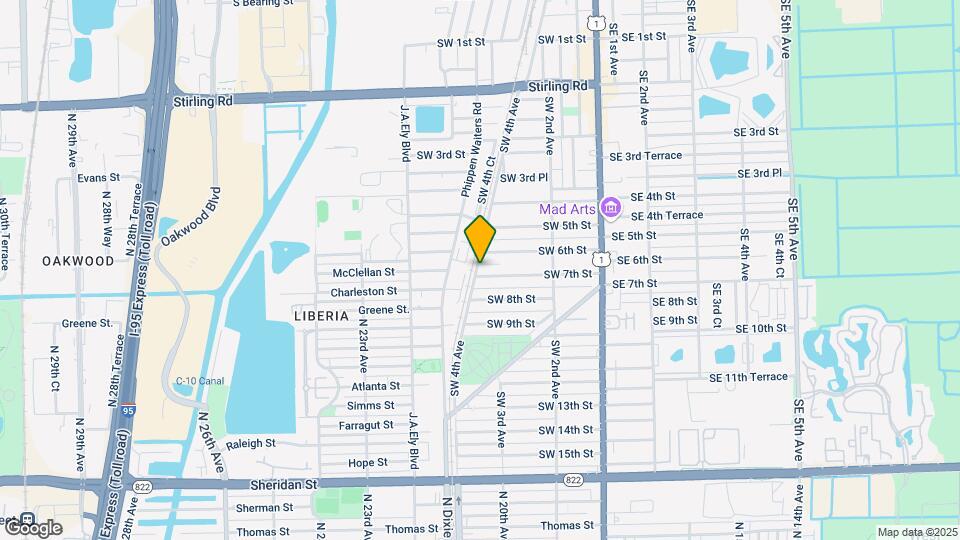 278-284 SW 7th St Mapa y Detalles de la Ubicación