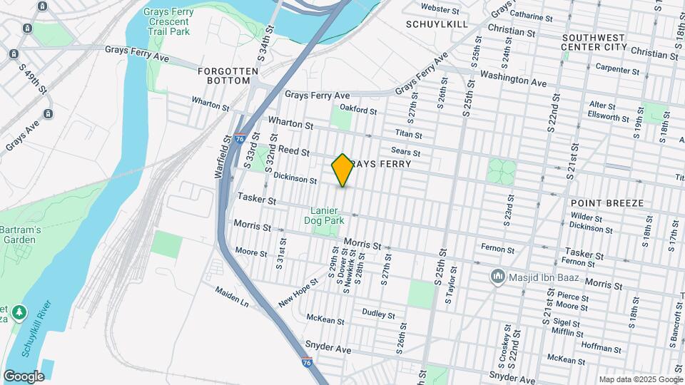 1508 S 29th St Map and Location Details