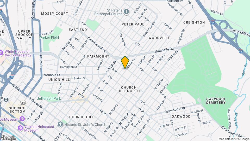 1218 N 27th St Mapa y Detalles de la Ubicación