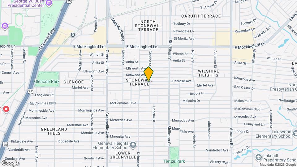 5928 Penrose Ave Map and Location Details