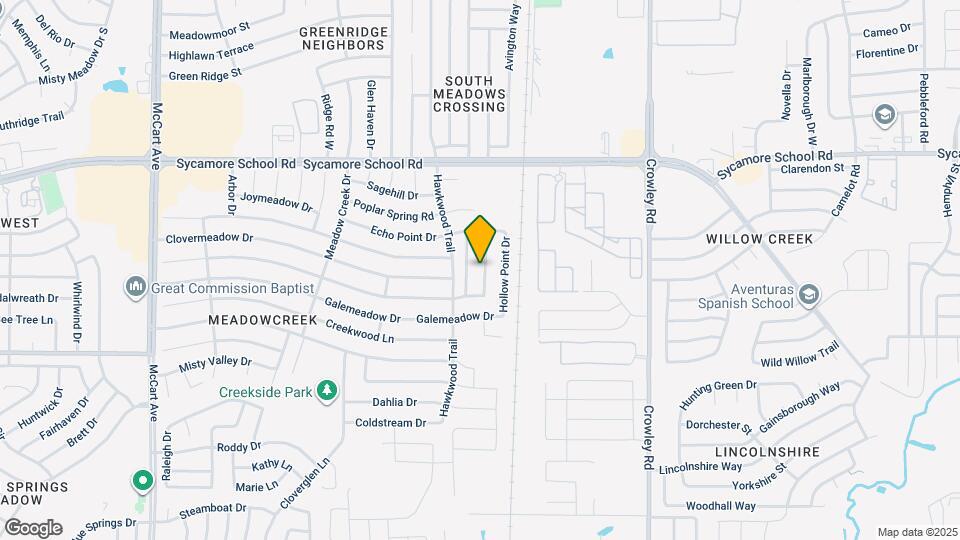 7636 Rainbow Creek Dr Map and Location Details