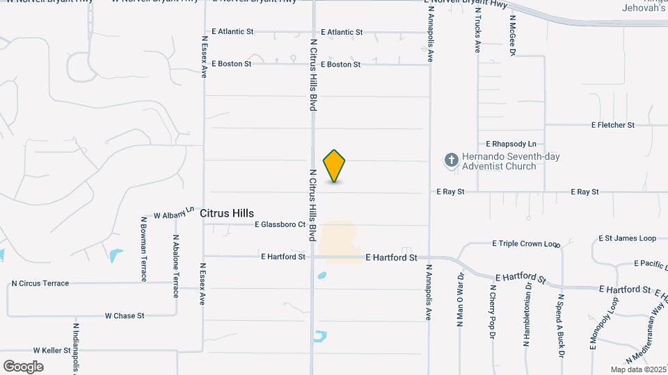 515 E Falconry Ct Map and Location Details