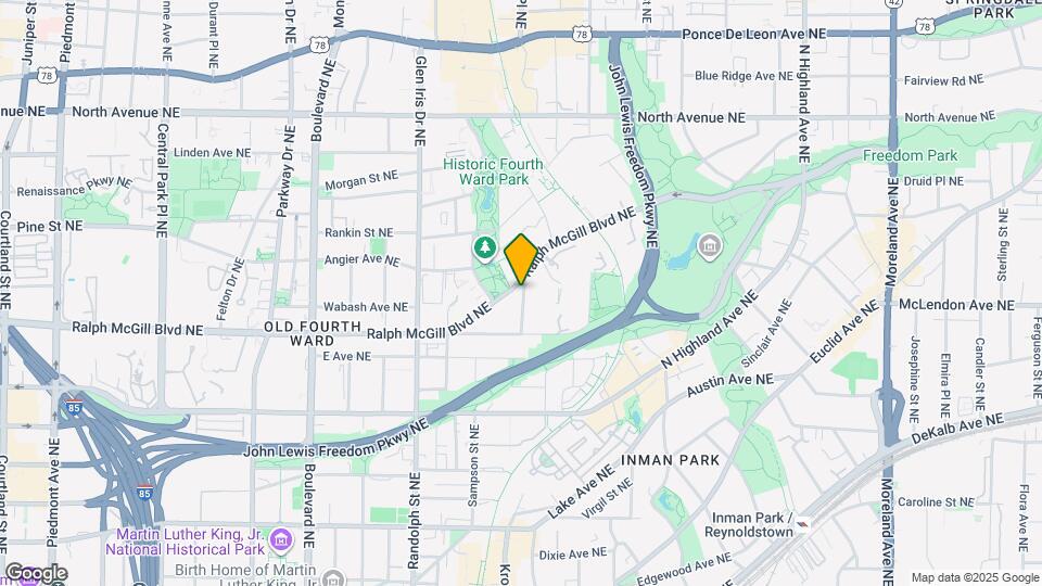 392 Ashley Ave NE Map and Location Details