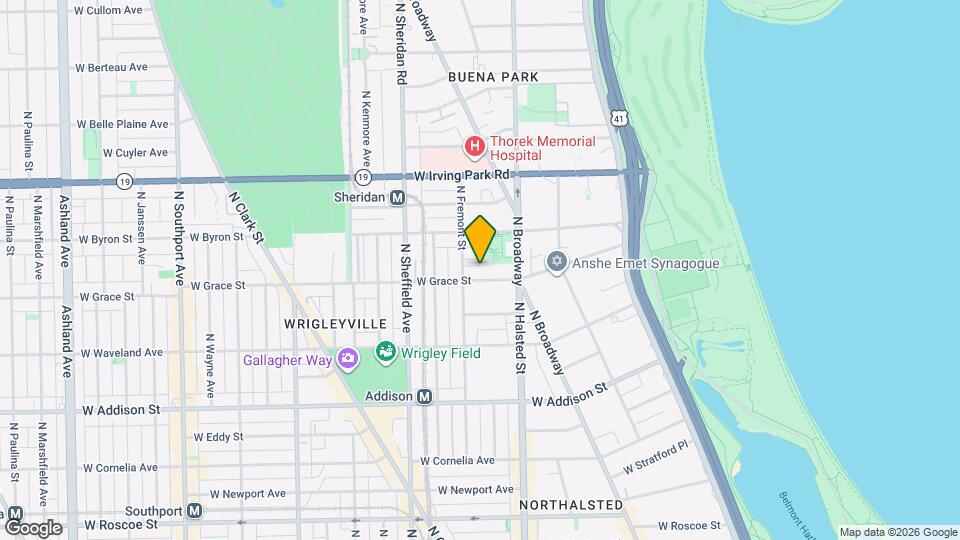 842 W Grace St, Unit A06K Map and Location Details