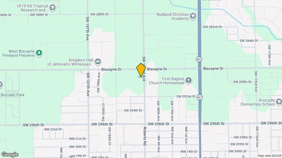 28860 SW 182nd Ave Map and Location Details