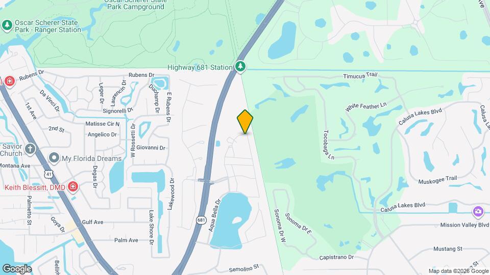 15101 Cuzcorro Ct Map and Location Details