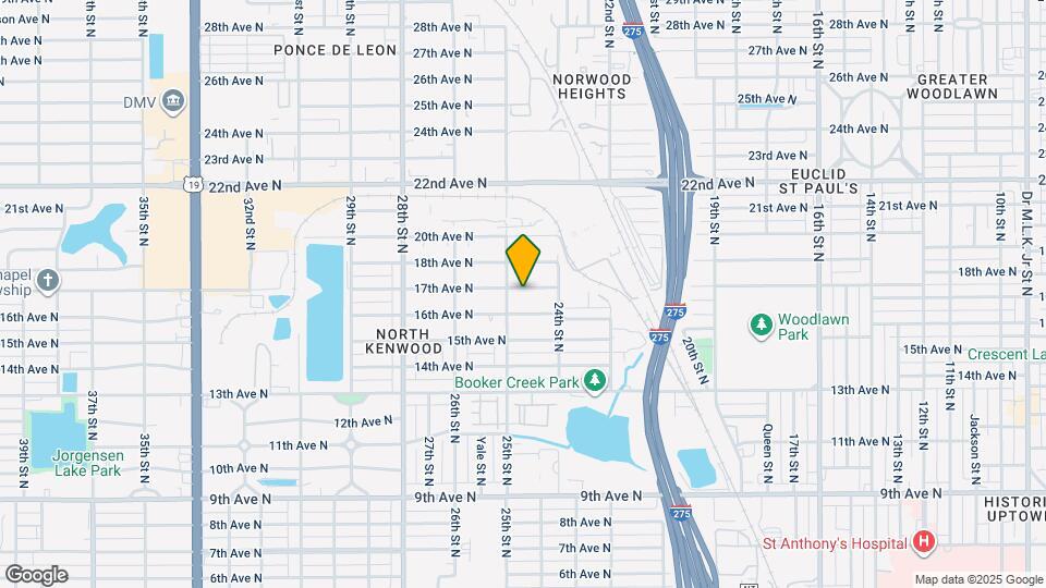 2474 17th Ave N Map and Location Details