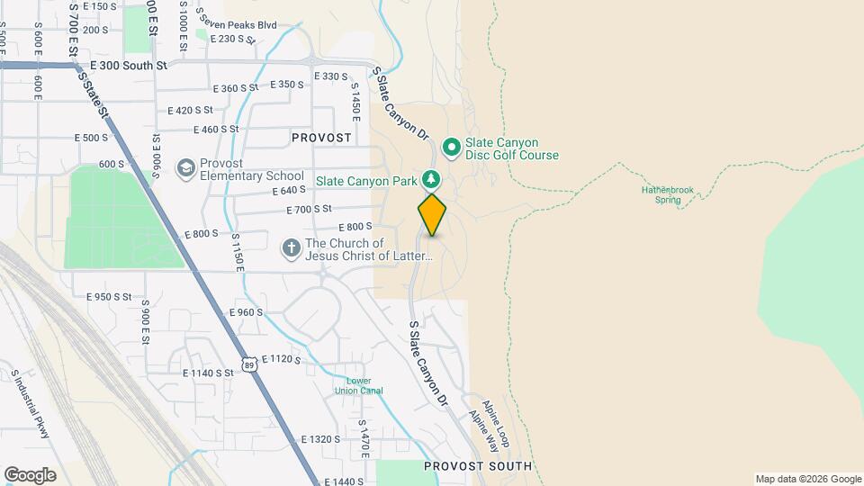 874 S Aspen Wy Map and Location Details