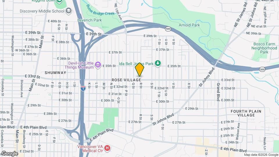 1714 E 33rd St Map and Location Details